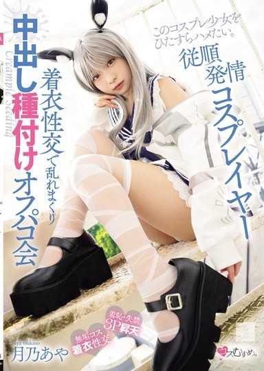 順從發情角色扮演者 著衣性交狂亂中出播種線下見面會 月乃綾